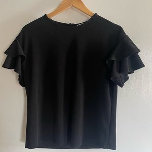 Faith and Joy Ruffle Sleeve Top